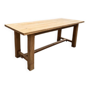 Table de ferme en chêne