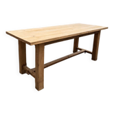 Mid-20th century oak farmhouse table