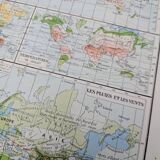 Imprimée en 1900, la Terre et ses climats.