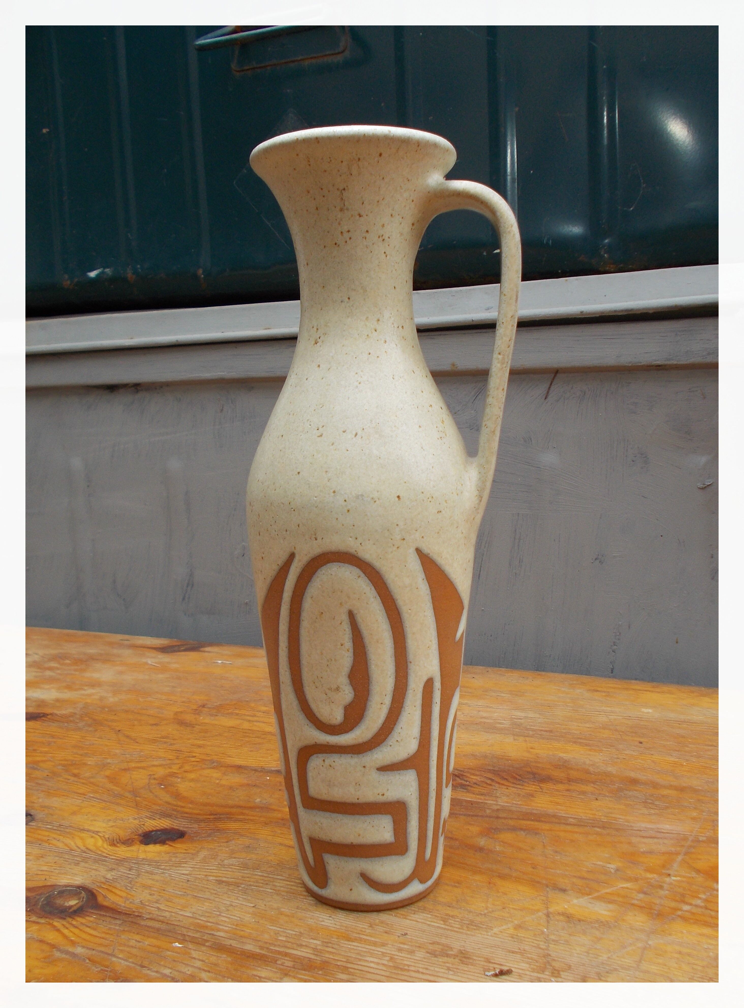 Shape piece signed Silsal Ceramics Vintage ceramics