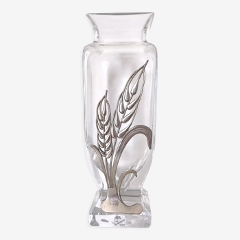 Vase cristal épis en étain Potstainiers