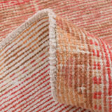 Red vintage runner rug, 91x341cm