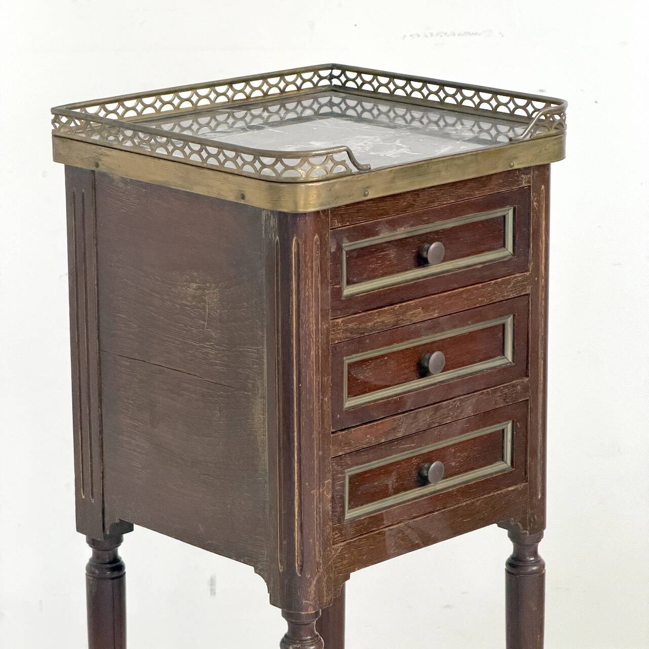 Small bedside table in Louis XVI style