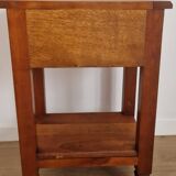 Low cabinet in blond cherry wood, Directoire style