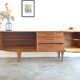 Enfilade en teck par Jentique * modèle rare * 198 cm