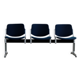 Vintage bench | waiting room bench | 1970s | Castelli