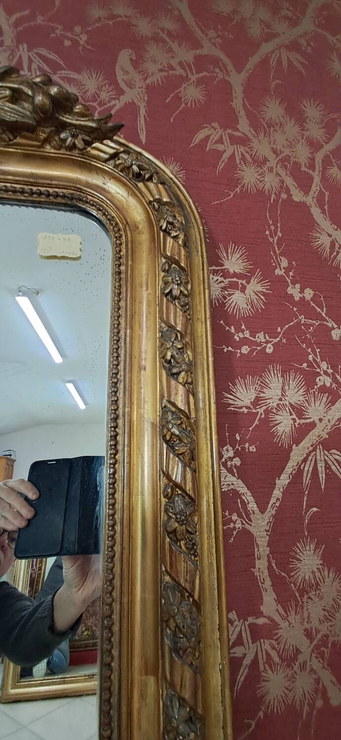 Louis Philippe period mirror 157 x 97