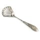 Art Deco sugar spoon, silver-plated brass, Poland, 1930s