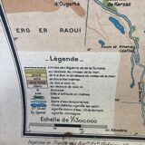 Vintage school map