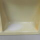 Vintage Plastic Bathroom Wall Shelf with Mirror