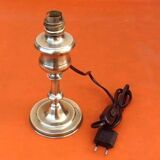 Antique gilt bronze lamp base