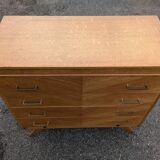 Commode vintage 1960 pied compas