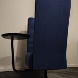 Sitland Cell128 acoustic armchair in blue fabric