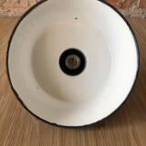 Vintage industrial factory ceiling lamp from wikasy a23, 1960s