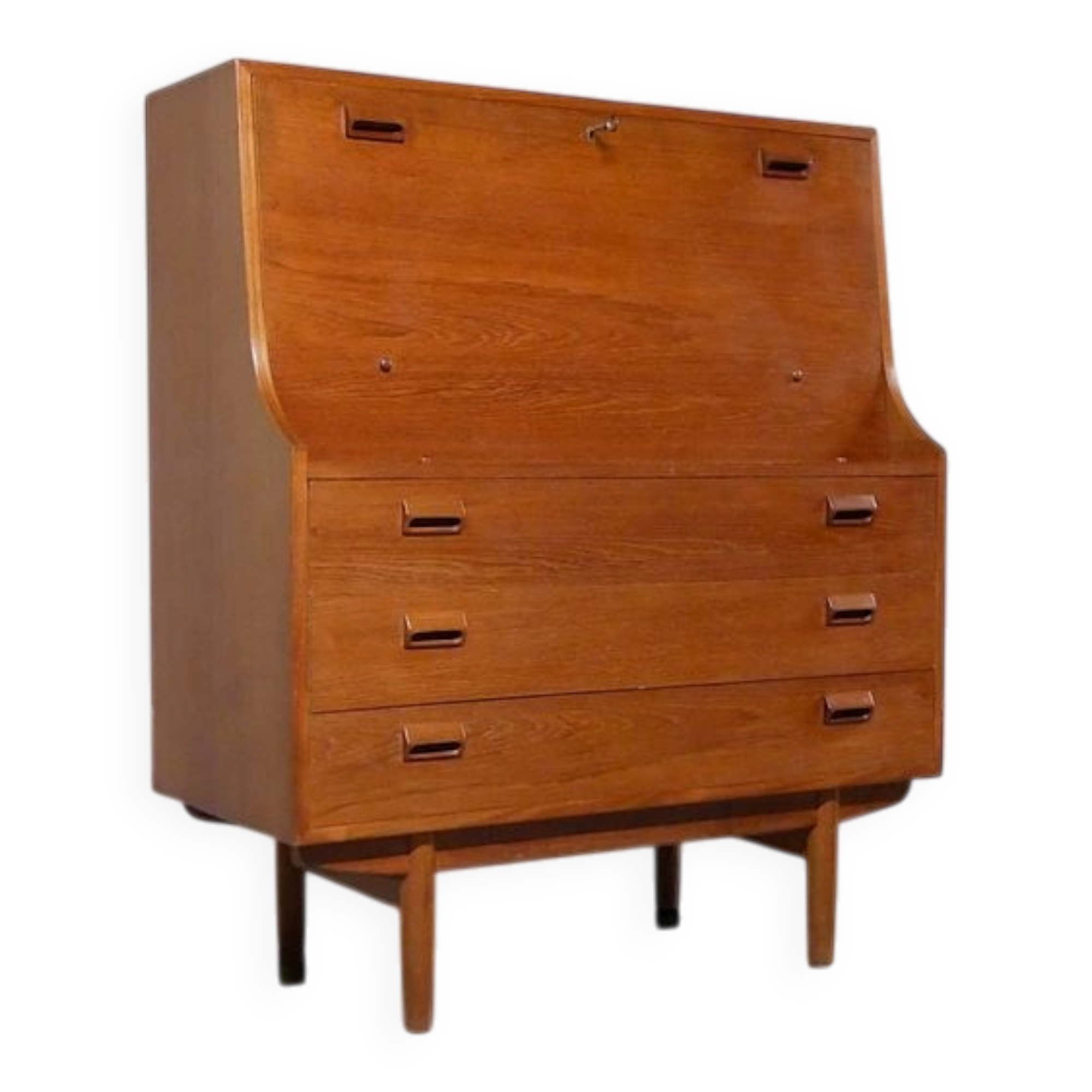Secretary / Danish Teak Chest of Drawers by Borge Mogensen - Vintage 1960