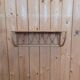 Rattan shelf