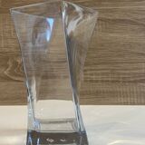 Twisted Square Glass Tealight Vase Decorative Art