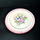 Dessert plates in openwork earthenware KG Lunéville model Lamppost