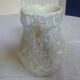 Pichet en grès céramique vintage decor soleil