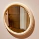Vintage Space Age round mirror