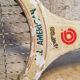 Raquette de tennis ancienne en bois