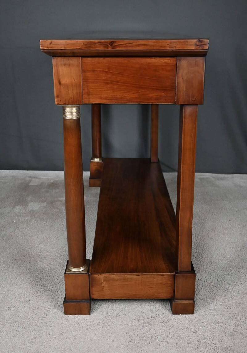 Cherrywood console, Empire style – Mid 19th century
