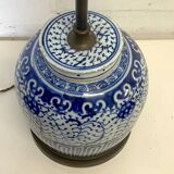 Chinese porcelain wooden lamp base