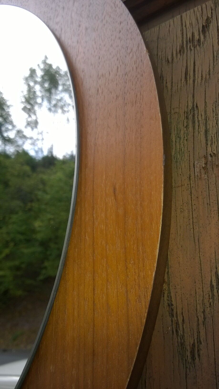 Miroir rond année 60 55cm