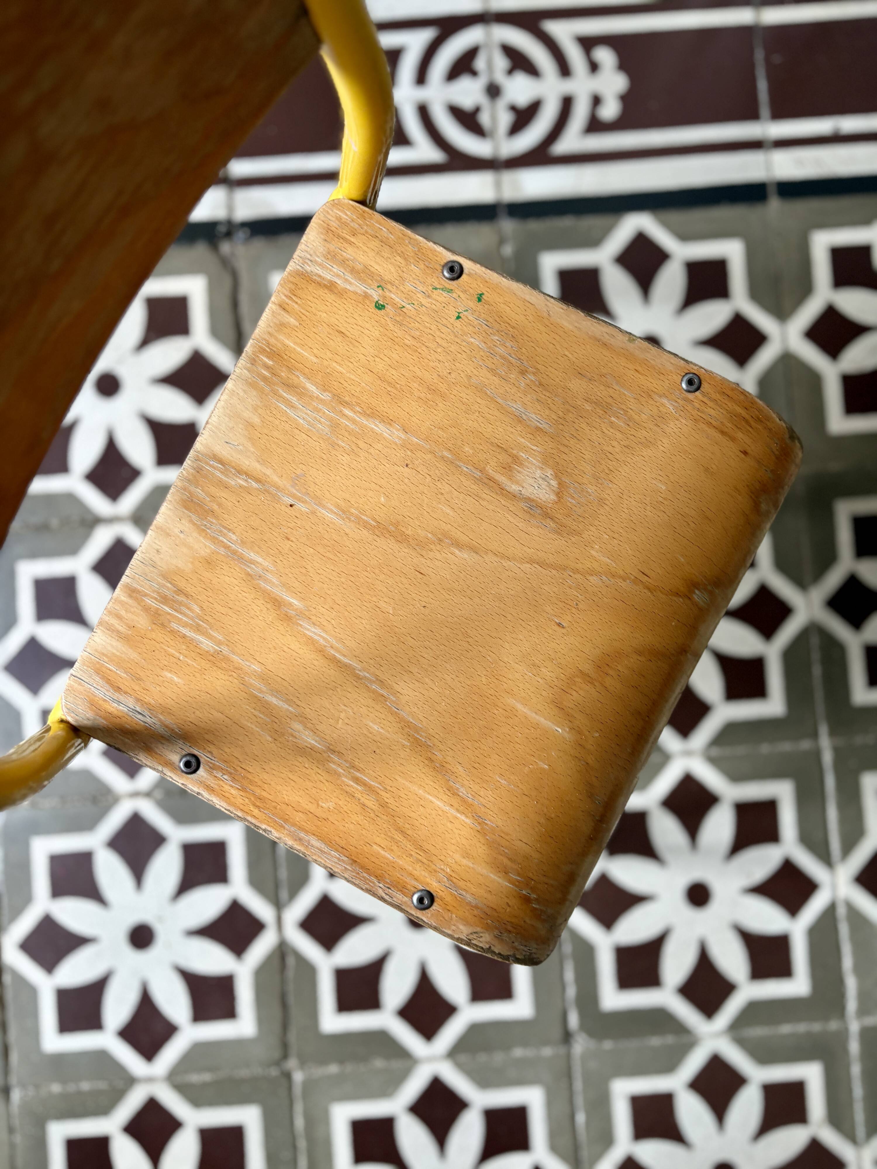 Old school chair for children