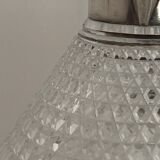 Carafe ancienne en cristal ciselé Kirby Beard