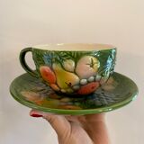Vintage slurry tea cup