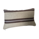 Beige linen cushion