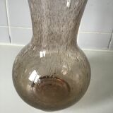 Vase en verre bulle