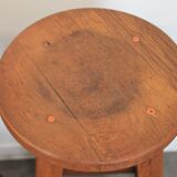 Set of 4 brutalist bar stools