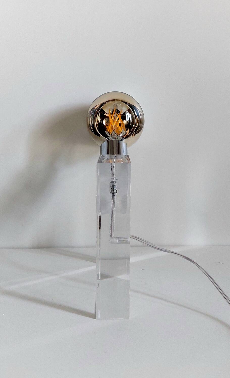 Designer polycarbonate lamp