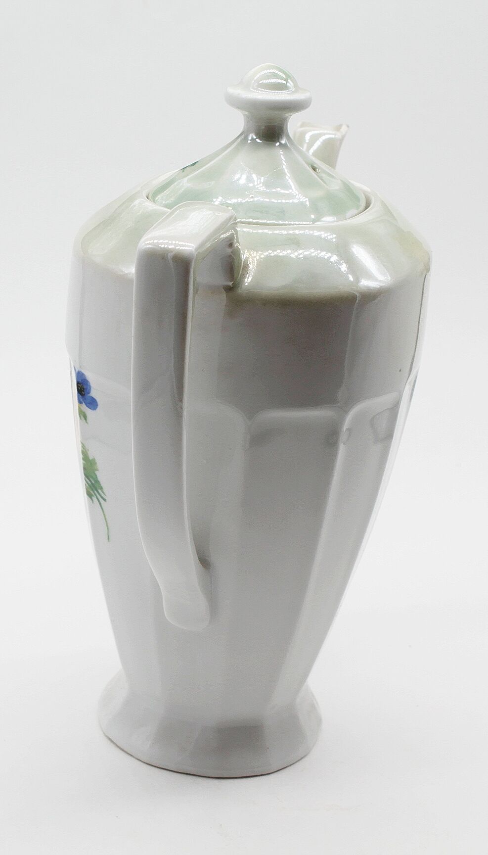 Vintage teapot ceramic flowers