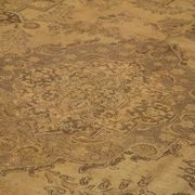 Tapis de laine jaune persan surteint 293 cm x 380 cm