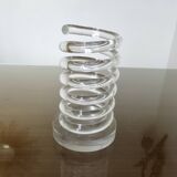 Spring pencil holder in plexiglass 70s 80s