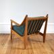 Fauteuil scandinave vintage 1960