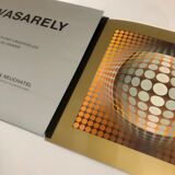 Complete portfolio (8 plates) from 1975 - Universal structures of the checkerboard - Victor Vasarely