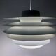 Grande Suspension Scandinave Vintage • Verona  • Svend Middelboe • Nordisk Solar • 1968