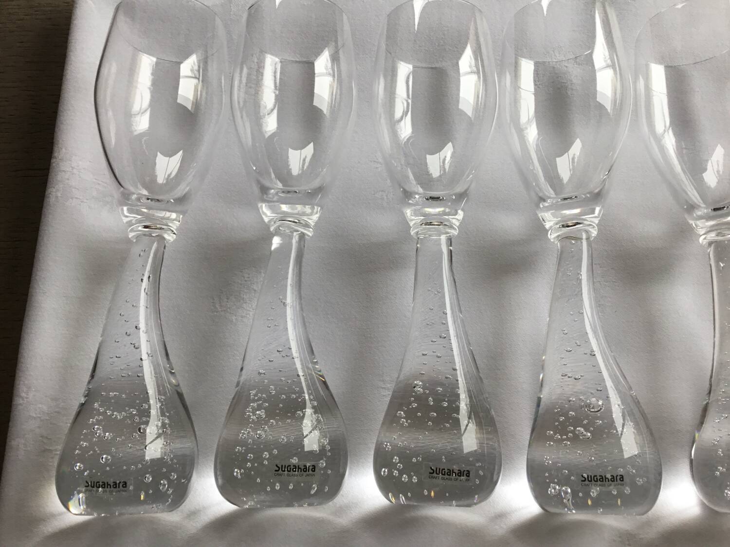 Champagne flutes glasses
