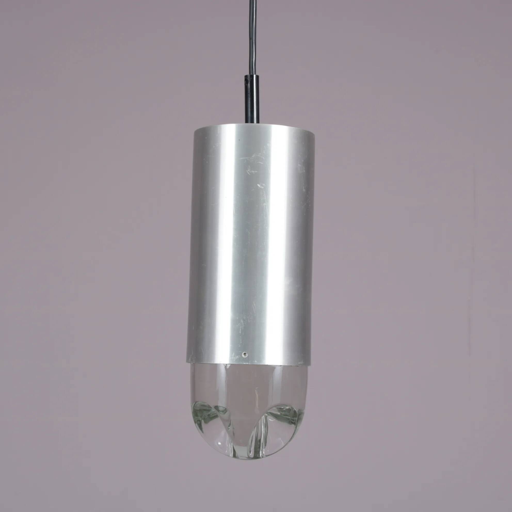 1960s “Bullet” Hanging lamp by Raak, Netherlands