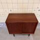 Vintage Danish cabinet with sliding doors