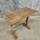 Antique French bistro table | 1920-1940 | Oak wood