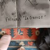 1950s ceramic coffee table by Vallauris "La Grange"