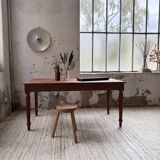 Turned leg cherry table 160cm