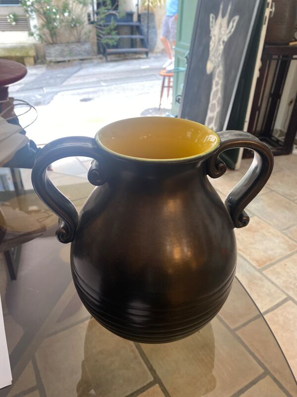 Vase céramique amphore Elchinger