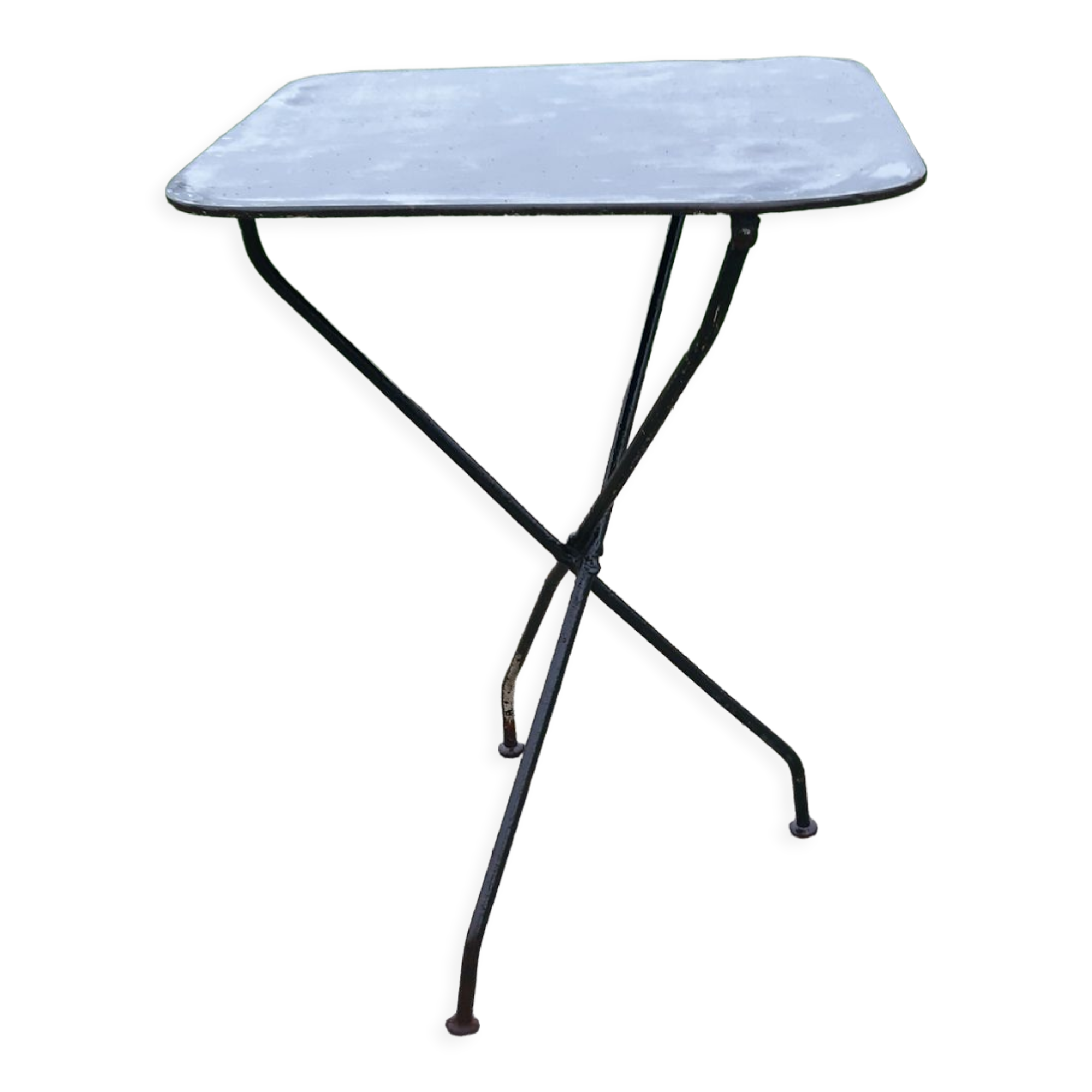 Bistro table 1900 in wrought iron