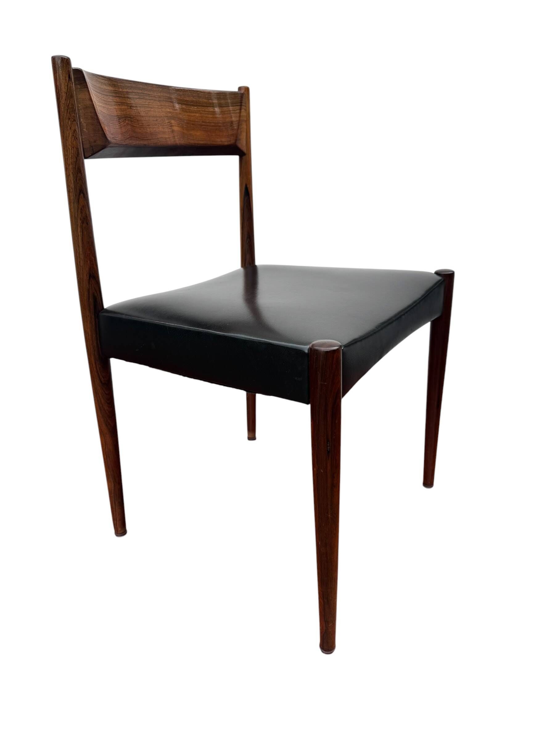 Vintage Scandinavian Rosewood Dining Set
